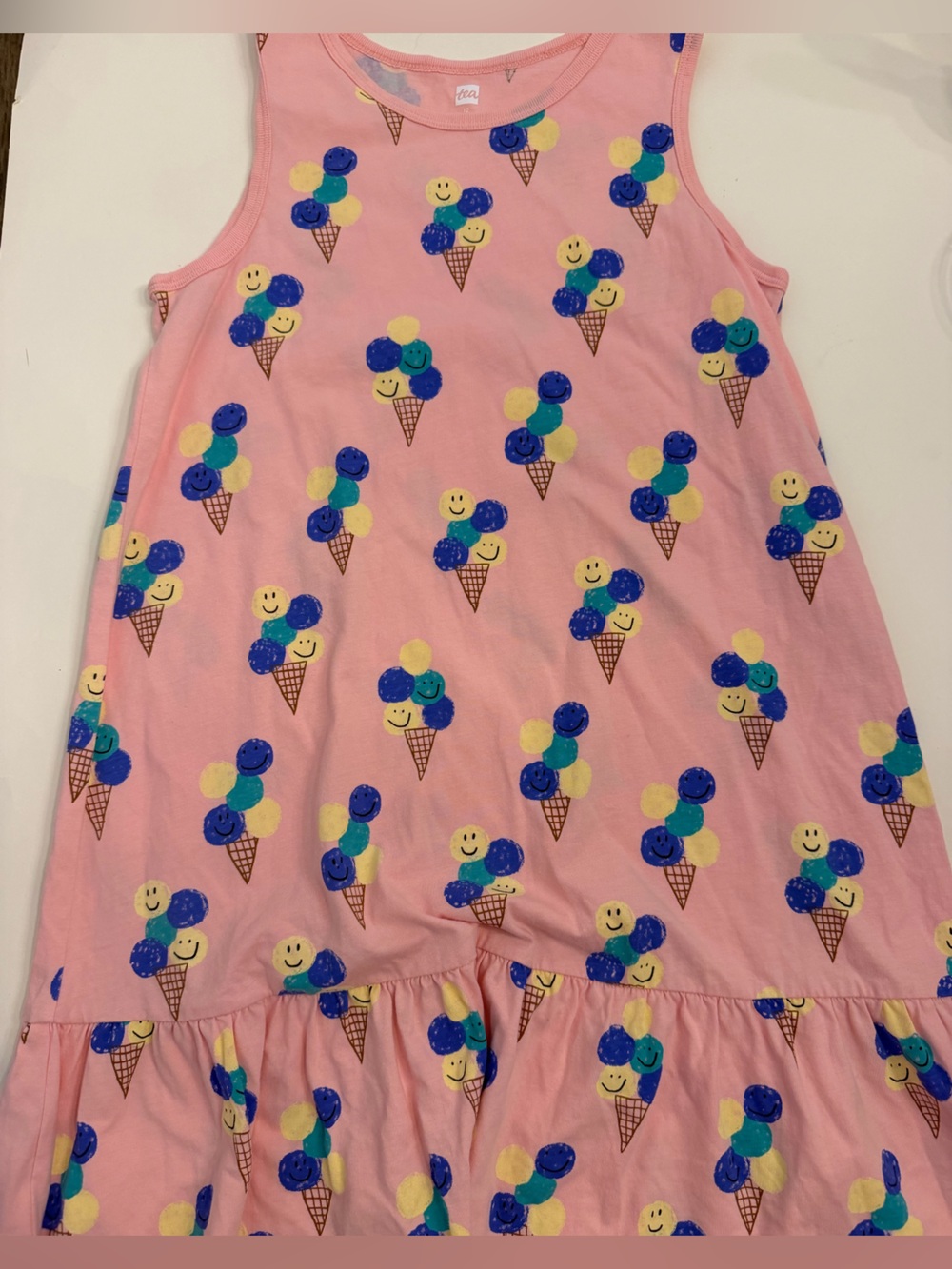 Tea collection Kids Pink Ice Cream Cone dress size 13